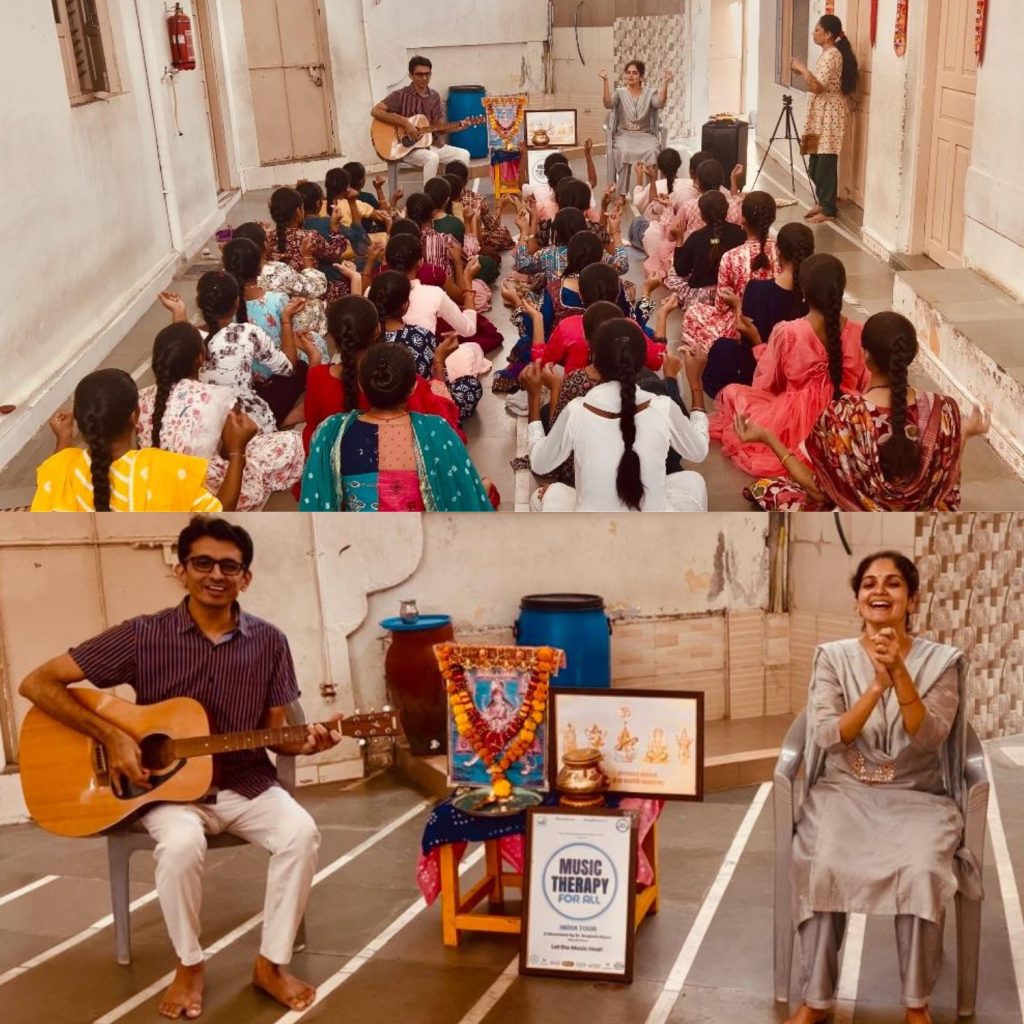 Music Therapy for All India Tour Session 01 Give Vacha Krup Health 04 Dr Krupesh Thacker