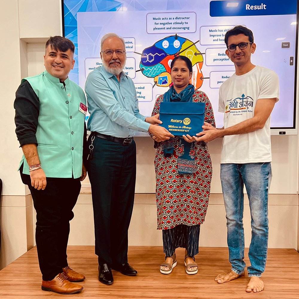 Music Therapy for Mental Wellness workshop by Dr Krupesh Thacker at Mumbai Music Therapy for All 01