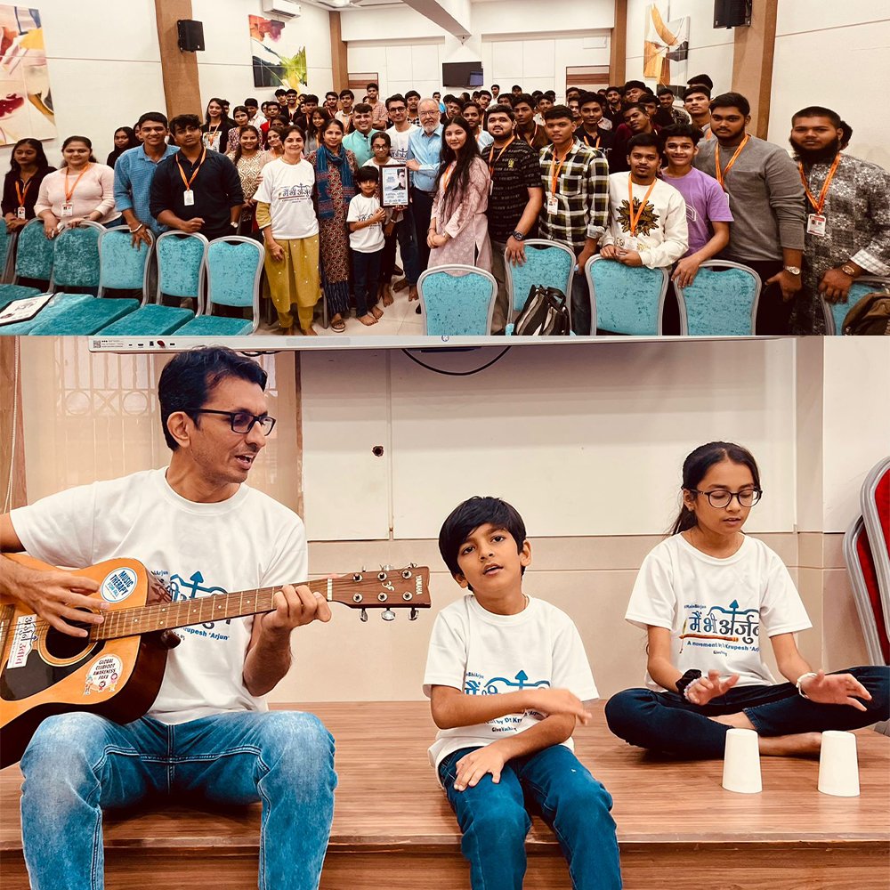 Music Therapy for Mental Wellness workshop by Dr Krupesh Thacker at Mumbai Music Therapy for All 03